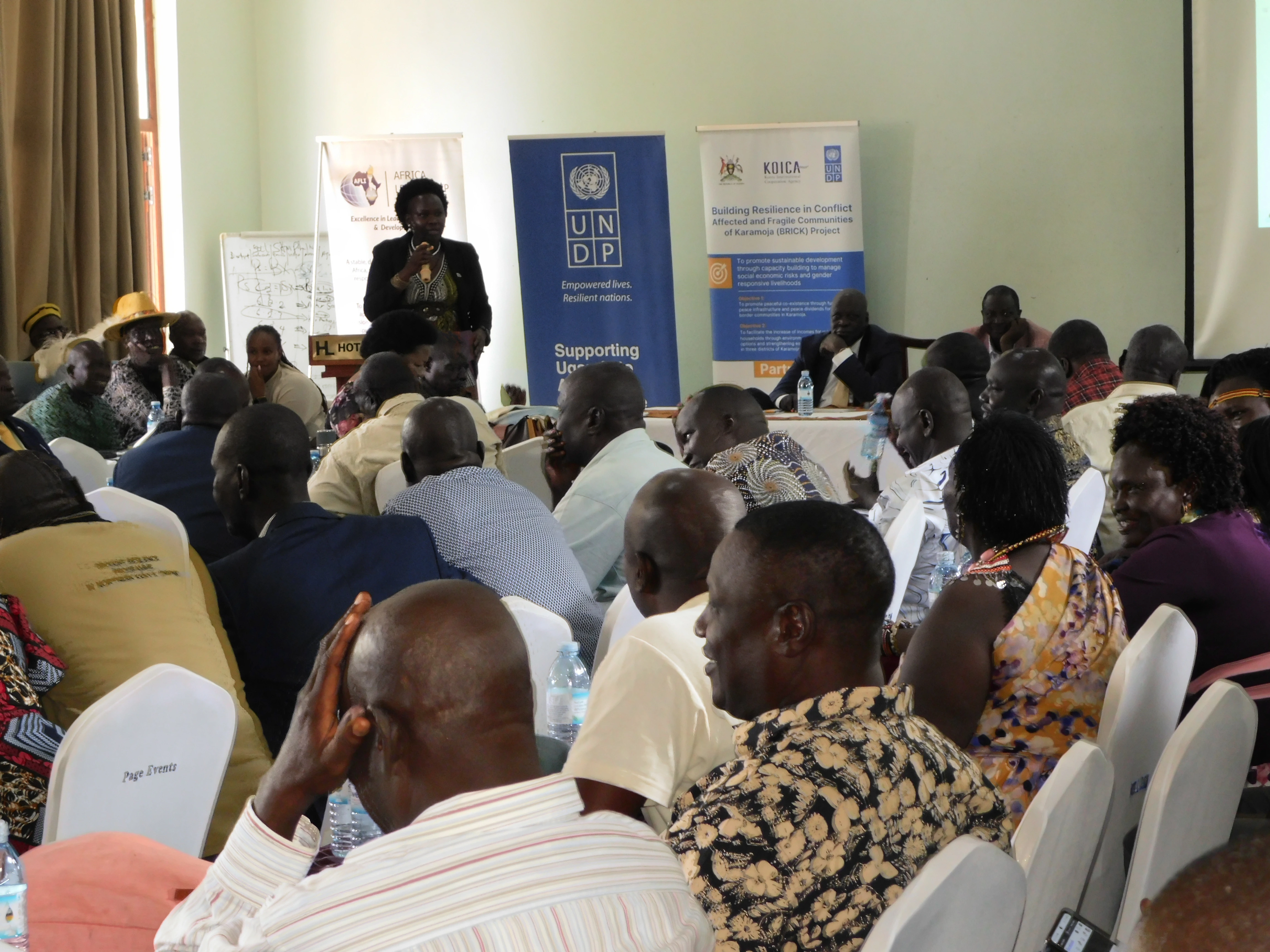 Riamiriam community peace dialogue in Karamoja